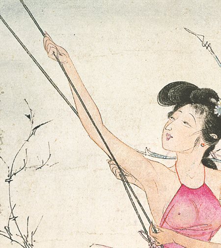 正安县-胡也佛的仕女画和最知名的金瓶梅秘戏图